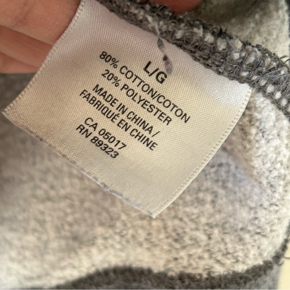 Roots 73 Women’s Zip Hoodie Large Gray Canada Embroidered Sporty Lounge Gym - Picture 8 of 12